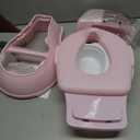Ingenuity My Size Potty Pro in Pink, Infant Potty Training Toilet, Lifelike Flushing Sound, for Ages 18 Months, Up to 50 Pounds