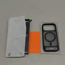 TORRAS Strong Magnetic & Seamless Stand for iPhone 17 Pro Max Case, Fit for MagSafe, Military Grade Drop Protection, Sturdy Adjustable Kickstand Slim for iPhone 17 Pro Max Case Translucent Matte Black