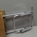 Rolling Shopping Cart with Wheels, Foldable Grocery Trolley Bag, Navy
