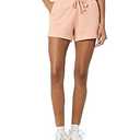 Amazon Essentials Women's Fleece Short, Coral Pink, Large