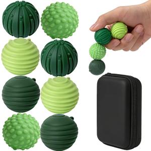 Magnetic Sensory Fidget Balls, 8Pcs Magnet Balls Fidget Toys for Adults & Teens with ADHD, Autism, Anxiety, Weighted Magnetic Fidget Balls for Travel, Office & Stocking Stuffers