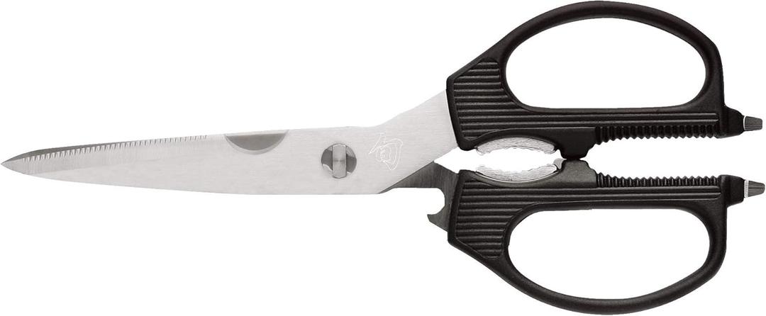 Shun Multi Purpose Kitchen Shears, Heavy Duty Cooking Scissors, Durable 420J2 Stainless Steel, Detachable Blades for Easy Cleaning, Kitchen Shears for Professional and Home Chefs