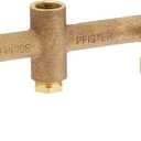 Pfister 00731XA 2-Handle Shower Only Rough-In Valve (.5, No Finish)