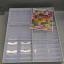 Glotrove Diamond Art Storage Containers Trays, 60pcs Diamond Painting Trays with Lids, 2in1 Beads, Gems & Drills Storage and LineUp Accessories for Diamond Painting