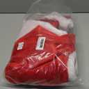 Livder 4 Pack Christmas Stockings Red and White Plush Fireplace Hanging Velvet Stockings for Christmas Decoration Supplies, 20 Inch