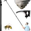 Wasps Nest Remove Tool Scraper Kit for Clean Hornets Yellow Jacket Bee Huge Nests Removal Trap