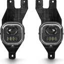 Led Fog Lights Compatible With 1999-2004 Ford F250 F350 Super Duty, 2001-2004 Excursion Front Driving Fog Lamps Assembly Clear Lens, DOT Certified - 1 Pair