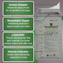 TravelJohn Resealable Disposable Urinal Bags Road Trip Essentials for Men, Women & Kids Odorless Leakproof Portable Urine Bags Travel Urinal for Camping & Emergencies (TJ1N-C)