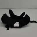 Travel Pillows for Airplanes, Airplane Pillow with 3D Sleep Eye Mask, 360 Head Support, Stop Bobblehead Plane Travel Essentials, Adjustable Airplane Head Strap for Budget Airlines, Black