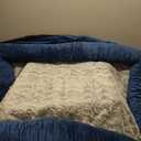 WNPETHOME XXL Extra Large Dog Bed, Washable Dog Couch with Removable Waterproof Cover, Orthopedic Large Pet Sofa Bed with Bolster Sides for Sleeping