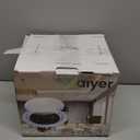 RGB Ceiling Fans with Lights, 20" Fandelier Low Profile Ceiling Fan with Light, Modern Flush Mount Ceiling Fan Light with Remote/APP Control, Bedroom Chandelier Fan Fixture for Indoor(White)