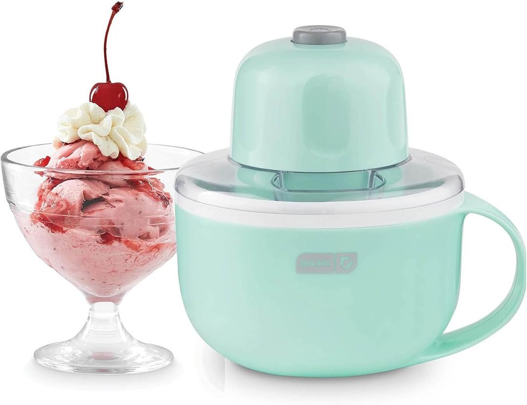 DASH My Mug Ice Cream Maker, for Ice Cream, Gelato, Sorbet, Frozen Yogurt, and Custom Mix-Ins