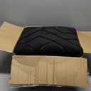 5x7 Black Washable Area Rug for Bedroom Living Room, Modern Geometric Shag Non-Slip Rugs, Fluffy Plush Soft Memory Foam Carpet for Kids Boys Room Nursery