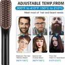 Mini Anti-Scald Beard Straightener Comb for Men with Auto-Shutoff | 3ulti-Function Hair Styler