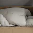 Mellow Marshmellow Comforter, Oeko-TEX Fabric (Sand, Full/Queen)