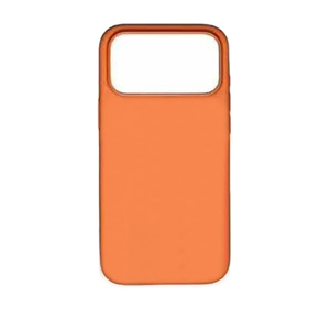 for iPhone 17 Pro/17 Pro Max Magnetic Case,Classic Liquid Silicone Anti-Scratch Mobile Phone Case (Dark Orange,17 promax)