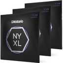 D'Addario Electric Guitar Strings, NYXL Nickel Plated, NYXL1149-3P, Medium Gauge 11-49, 6-String Set, Pack of 3