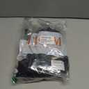 BTFBM Women 2025 Summer Spaghetti Strap Midi Dress Sleeveless V Neck Cutout Slit Casual Beach Party Maxi Dresses Pockets (Black, S)