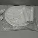 Cupcake Stand 3 Tier Acrylic Cupcake Holder Round Dessert Tower Display Cup Cake Tower Stand for Wedding Party Black Polka Dot White