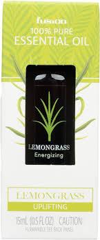 Fusion Essential Oil Lemongrass, 0.5 Fluid Oz