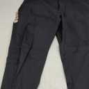 Wrangler Men's Flat Front Casual Khaki Pants (42W x 30L, Black)