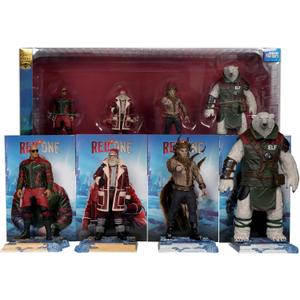 McFarlane Toy - Red One Callum Drift, Nick, Garcia & Krampus 6in Posed Figure 4pk, Gold Label