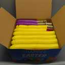 500 Pack Colorful Fillable Easter Eggs with 6 Surprise Golden Eggs, 2.4 Inch Plastic Easter Egg Empty for Easter Hunt Party Favors Easter Basket Stuffers Fillers Classroom Prizes for Kids Boys Girls