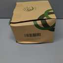 Compostable Paper Plates Set - 250PCS Disposable Heavy Duty Sugarcane Plate & Eco-Friendly Utensil Biodegradable Dinnerware Plates, Extra Long Forks, Knives & Spoons for Party (Brown)