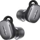 EarFun Free Pro 3 Noise Cancelling Wireless Earbuds, Hi-Res Sound, Snapdragon Sound with Qualcomm aptX Adaptive, 6 Mics ENC, Bluetooth 5.3 Earbuds, Multipoint Connection, Custom App, Wireless Charge (Brown Black)