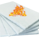 Pack of 3, 4 Packs Tabletop Fire Pit Ceramic Wool for Tabletop Firepit Bowl to Extend Burn Time, Firepit Ceramic Fiber Insulation Cotton Core