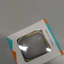 Amizee Metal Case Compatible with Apple Watch Series 11/10 46mm Case with Built-in Screen Protector, Straight Edge Ultra Thin with Back Cover Protective Cover for iWatch 46mm, Black