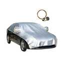 AiWi Space Waterproof & All-Season Half Car Cover, Full Coverage Protection for Windshields & Windows, Car Cover for Snow,Ice,Rain,Shading, (XL Size) for Compact SUV/Pickup(P-cab).