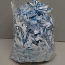 49.2 ft Christmas Tinsel Garland Blue and White Metallic Garland Light Blue Glittering Decoration for Valentine Birthday Wedding Party Easter Holiday Festivities Indoor Outdoor Home Supplies