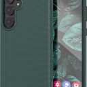 Crave for Samsung Galaxy S24 FE Case, Shockproof Protection Dual Layer Case for Samsung Galaxy S24 FE (6.7 inch) - Forest Green