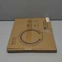 ROLOVE Gold Vanity Mirror with Lights, 12 Inch 3-Color Dimmable Smart Touch Makeup Mirror for Desk, 360 Rotation Tabletop Lighted Mirror for Bedroom, Dressing Room & Daily Grooming