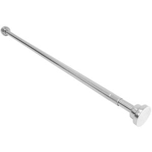 Extendable Stainless Steel Shower Curtain Rod Spring Tension Rod for Bathroom Wardrobe No Drilling Required Multi Purpose Use for Clothesline Curtains Fits