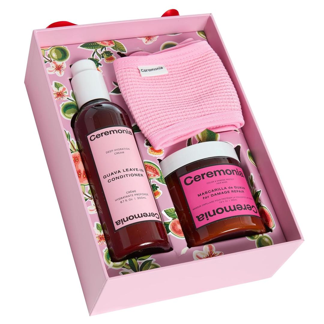 Ceremonia The Spaliday Kit Ultimate Hair Spa Bundle for Frizz Control & Damage Repair