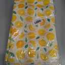 2 x Lemon Kitchen Towels 4 Pack | 16"x28" Absorbent Dish Cloths Set, Super Soft Decorative Towels for Cooking, Cleaning, Drying Dishes - Lemon Print