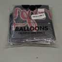 20th Birthday Decorations for Men Women, Red Black Happy 20th Birthday Balloons Decorations for Boys Girls, Boy 20 Year Old Door Banner, Triangle Flag, Large 20 Balloons Bday Party Decor for Him Her