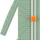 Firbon Morandi A5 Paper Cutter, Straight Small Paper Trimmer with Side Ruler for Scrapbooking Craft, Paper, Coupon, Label, Cardstock