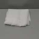 Chyhomenyc Sheer White Valances for Windows 2 Pack, Small Window Curtains for Living Room Bathroom Cafe Laundry Basement, Modern Top Dual Rod Pocket Voile Curtain, 42W x 18L inches, White