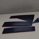 Door Window Pillar Trim for Mazda 3 Axela M3 2014-2018, 8Pcs Car Door Window Pillar Post Cover Trim