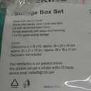 SEEKIND STORAGE BOX SET 3 Pack Green