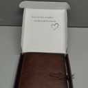 Photo Album 4x6 200 Photos, Genuine Leather Photo Albums with Writing Space with 30 Writing Paper, Travel Family Wedding Kids Graduation Ultrasound Baby Picture Album Scrapbook Photo Album (Simple)