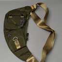 Sling Bag Small Backpack Crossbody Shoulder Bag Sling Pack (Army Green)