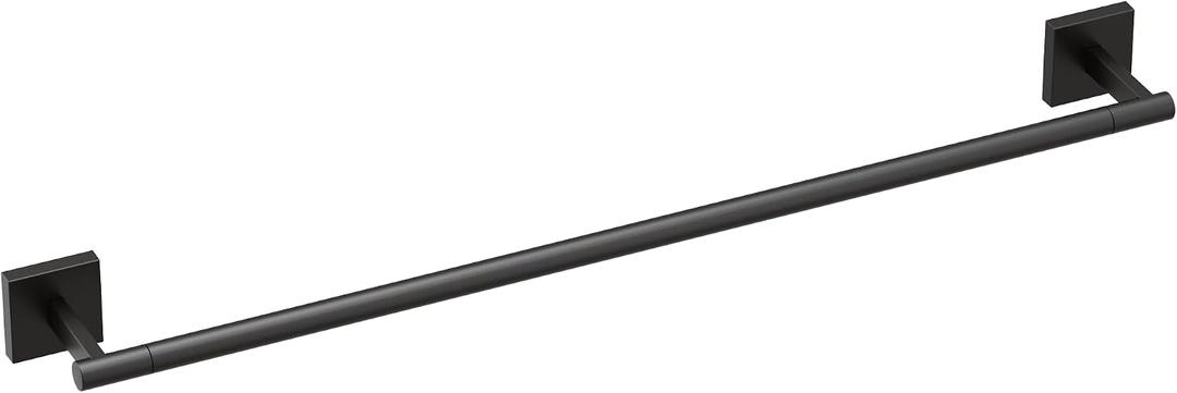 Moen BP1824BL Triva 24" Bathroom -Towel Bar, Matte Black