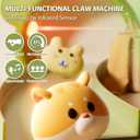 Claw Machine for Kids, Dinosaur Toy Claw Machine Large, Mini Arcade Machine with Prizes Toys Refill Inside, Kids Vending Game Machine, Party Prize Candy Dispenser, Easter Gift for Girls Boys