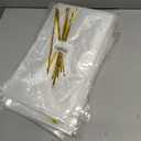 4 x Liwidon Large Cellophane Bags, 10 PCS 30 x 40 Inch Clear Gift Bags Cellophane Wrap for Gift Baskets Cello Bag Clear Basket Bag Plastic Gifts Bag for Easter Wedding Birthday Holiday Party Supplies