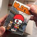 tairuibao Mr Bone Junior Series 2 Live in A Zombie World Blind Box Figures 1PC Cute Collectible Toys Home Decorations,Halloween Holiday Birthday Gifts