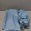 Universal Chair Umbrella Canopy, UPF 50+ Sun Shade with Adjustable Clamp, Fits Most Brands’ Beach, Camping, Lawn, Tanning, Zero Gravity, Lounge & Fishing Chairs, Blue 2 Pack